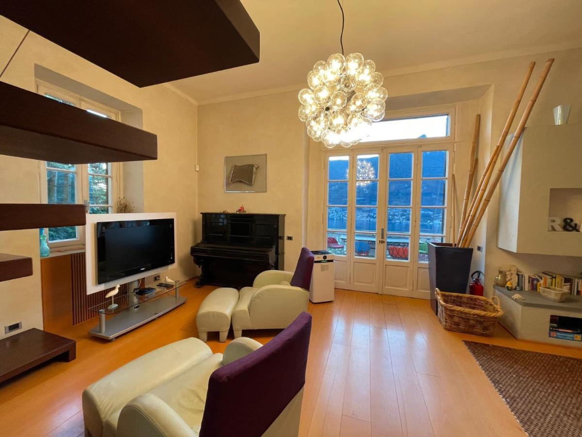 Lake Como Villa Ines Apartment Faggeto Lario ภายนอก รูปภาพ