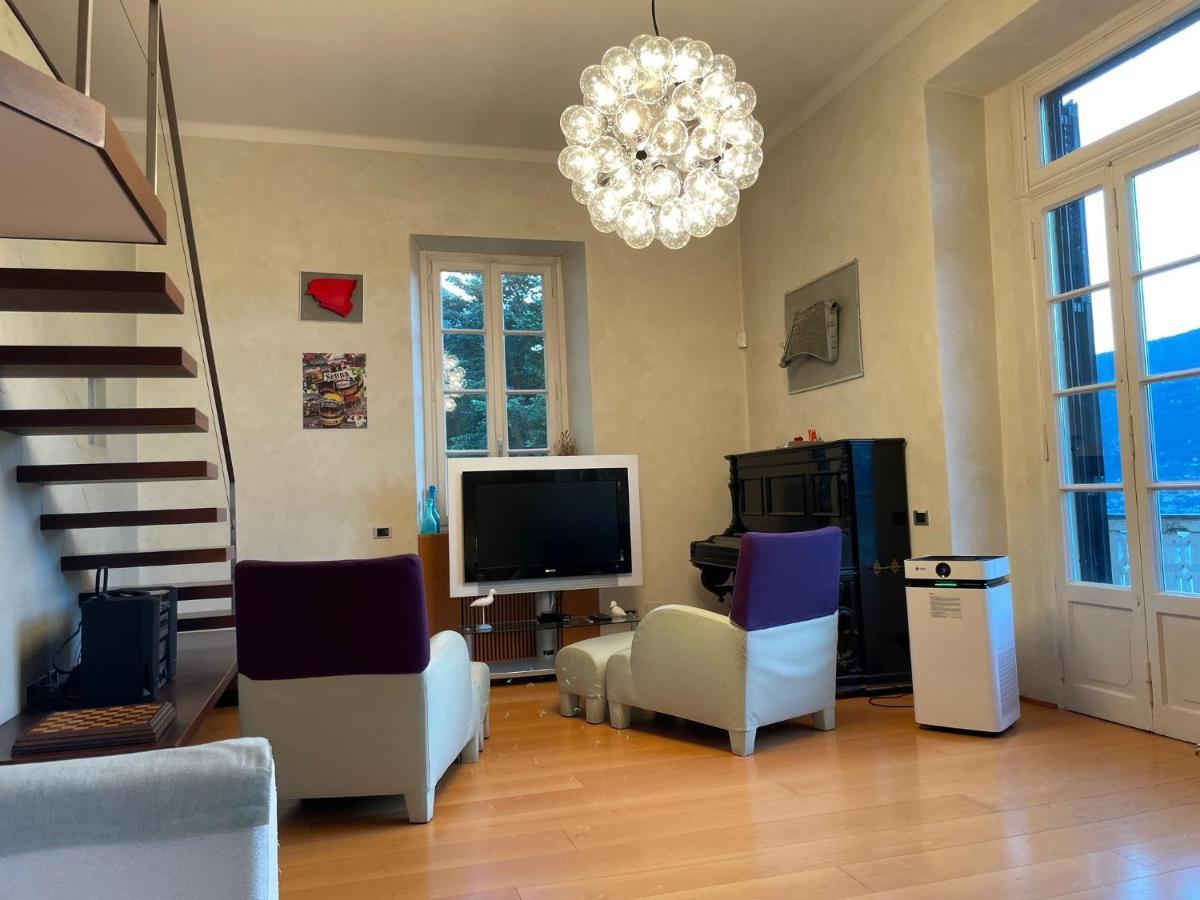 Lake Como Villa Ines Apartment Faggeto Lario ภายนอก รูปภาพ